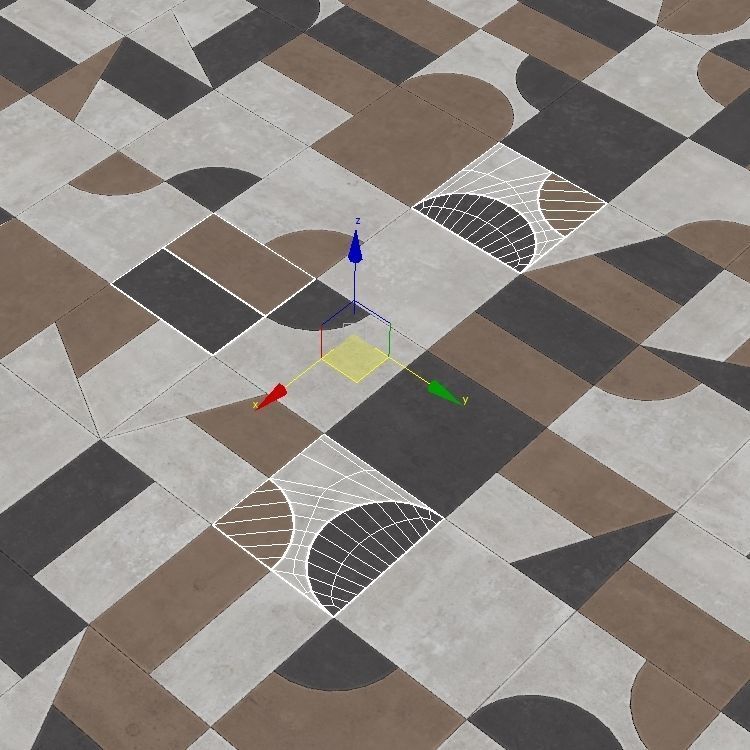 Tile Mutina Puzzle n2 3D model_11