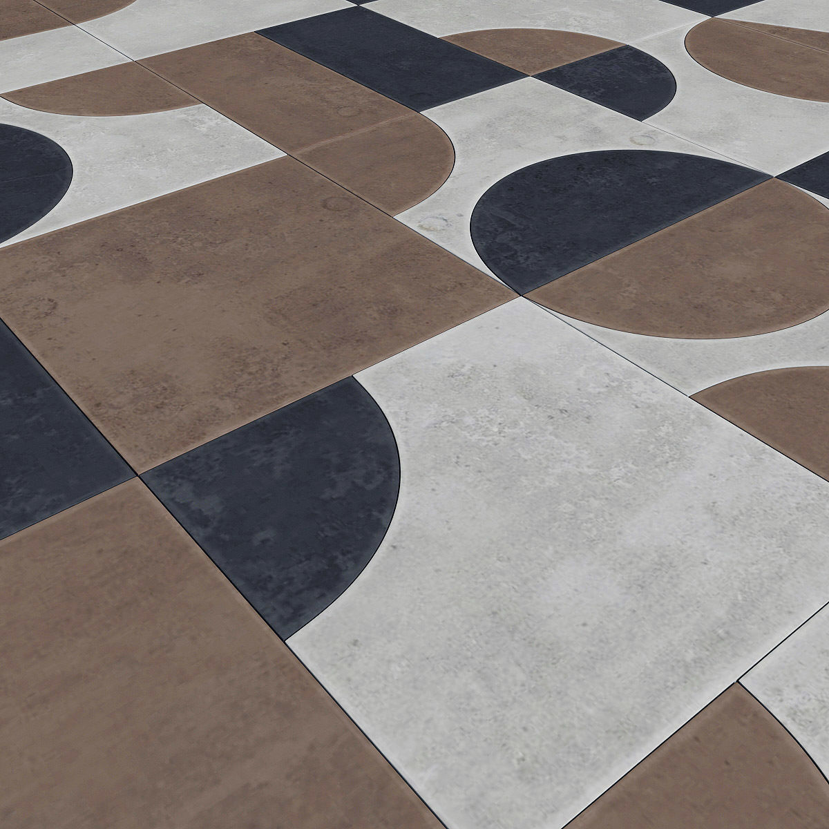 Tile Mutina Puzzle n2 3D model_7