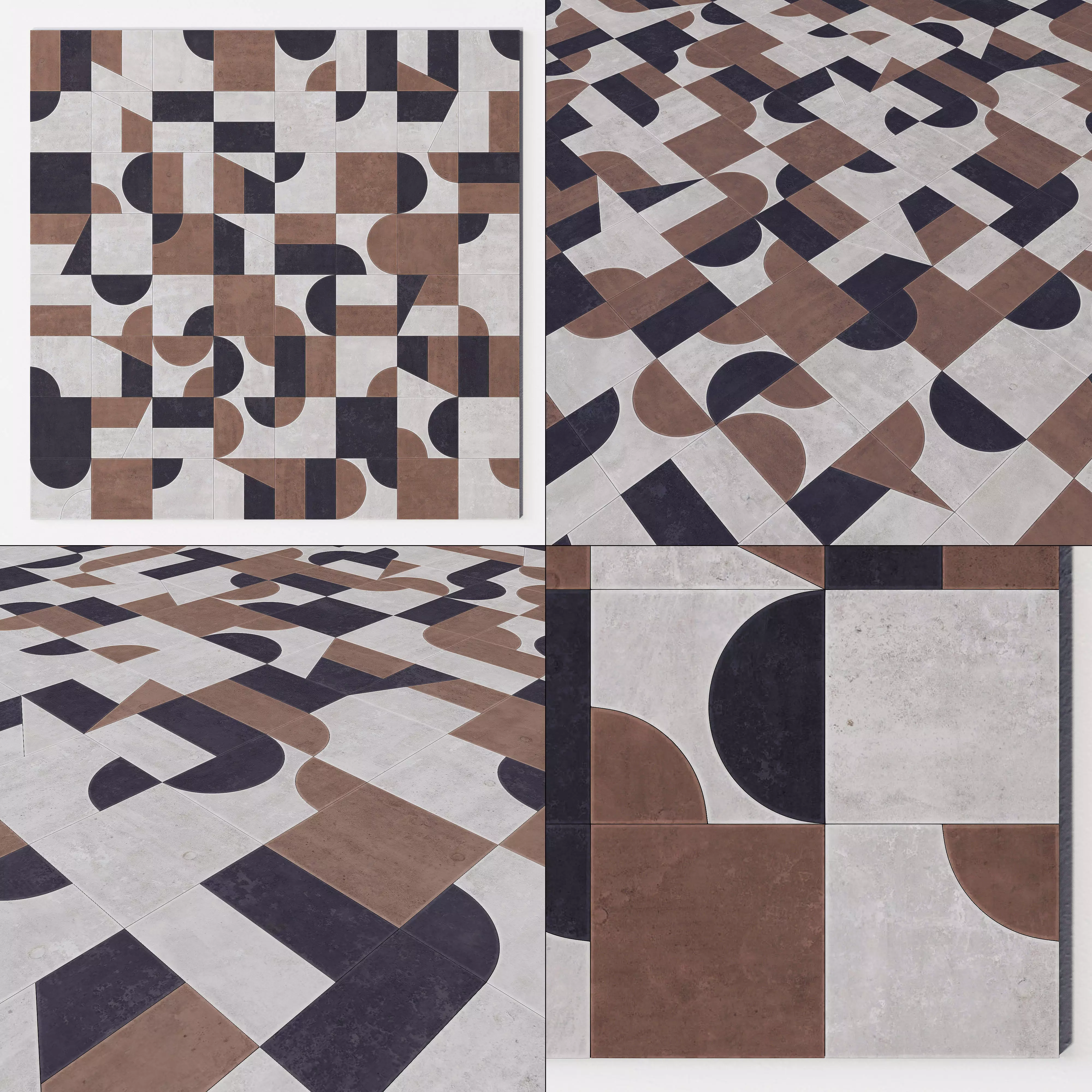 Tile Mutina Puzzle n2 3D model_0