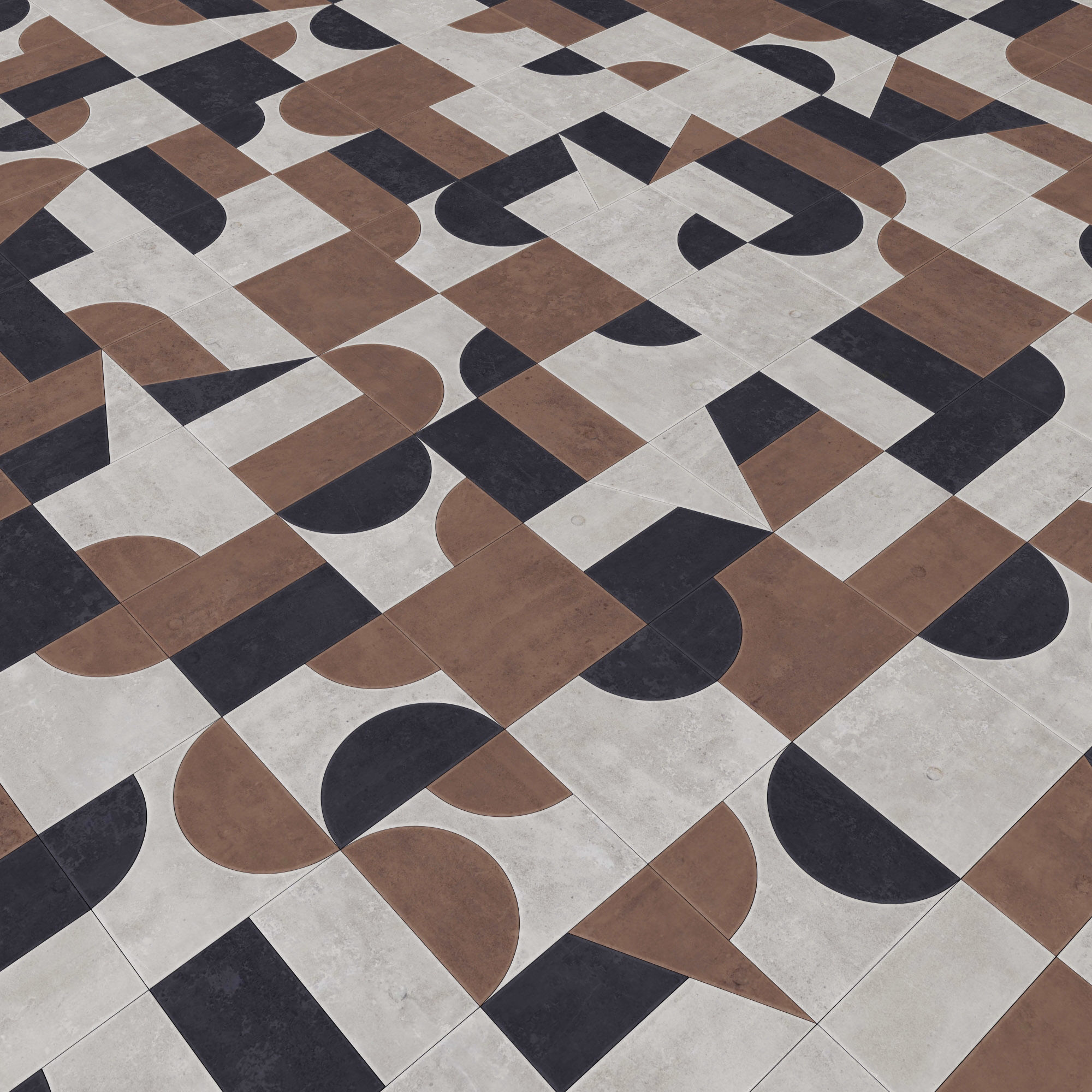 Tile Mutina Puzzle n2 3D model_1