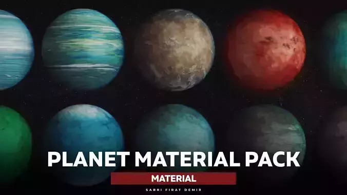 10 PBR Planet Collection