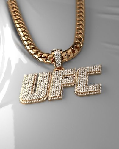 UFC pendant 3D print model