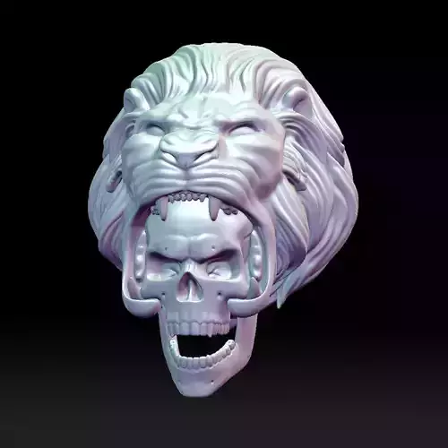 Hercules scull decoration 3D print model