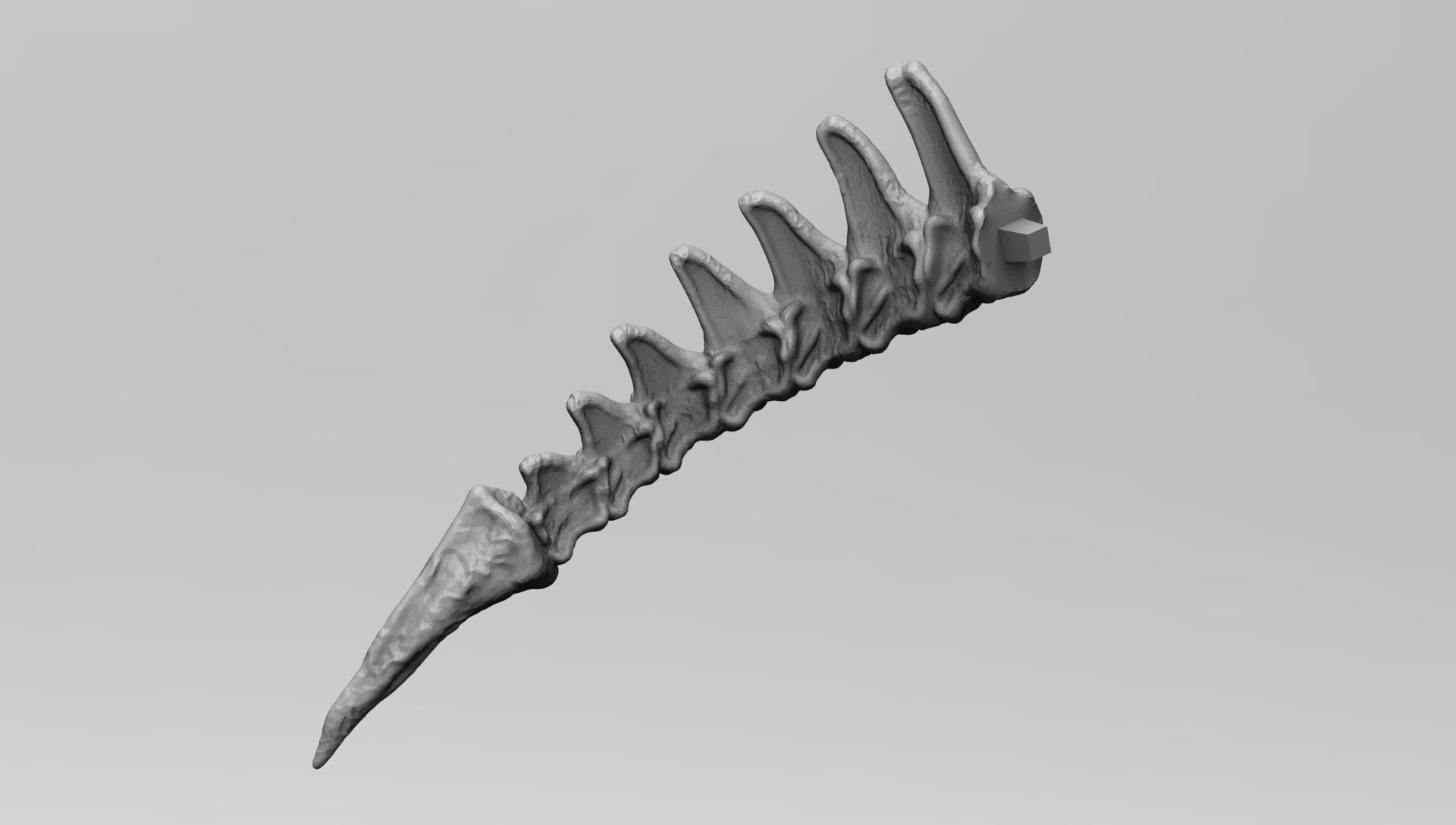 Alien Xenomorph Smoking Joint Tabaco Cigar  3D print model_18