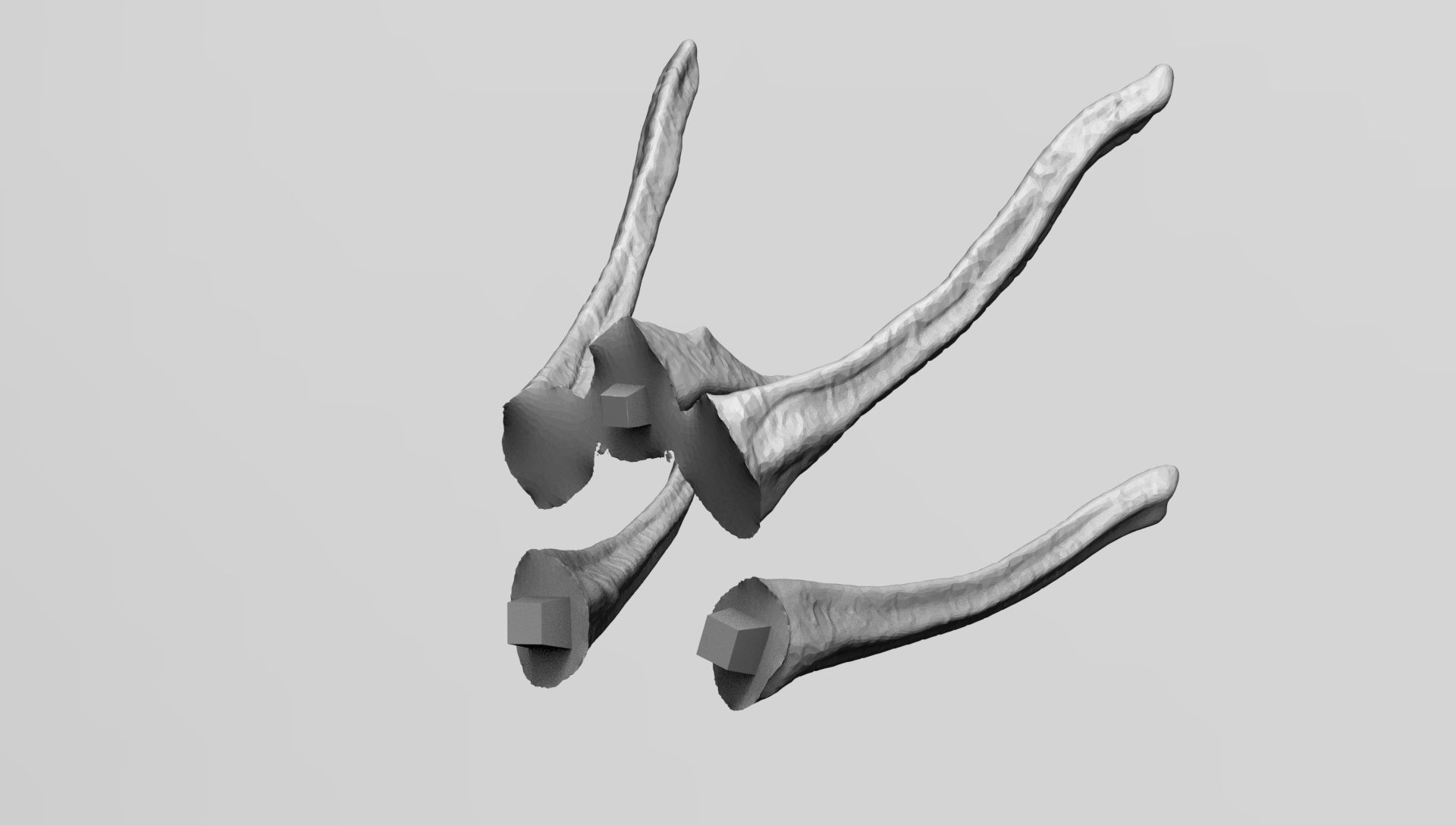 Alien Xenomorph Smoking Joint Tabaco Cigar  3D print model_10