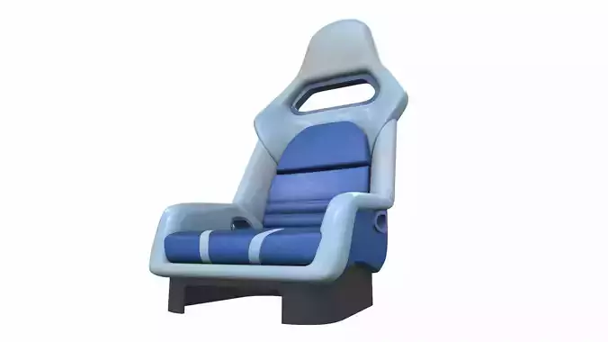 Car seat 2 3D model