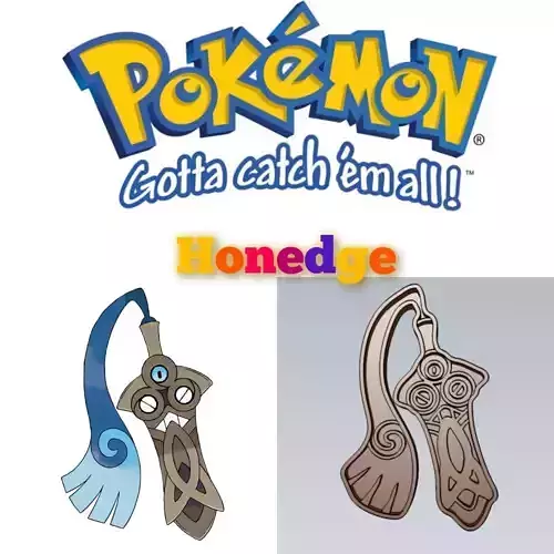 Amazing Pokemon Honedge Cookie Cutter Stamp Cake Decorating 