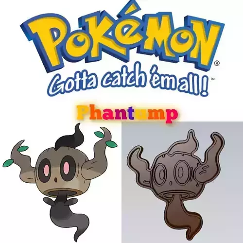 Amazing Pokemon Phantump Cookie Cutter Stamp Cake Decorating 