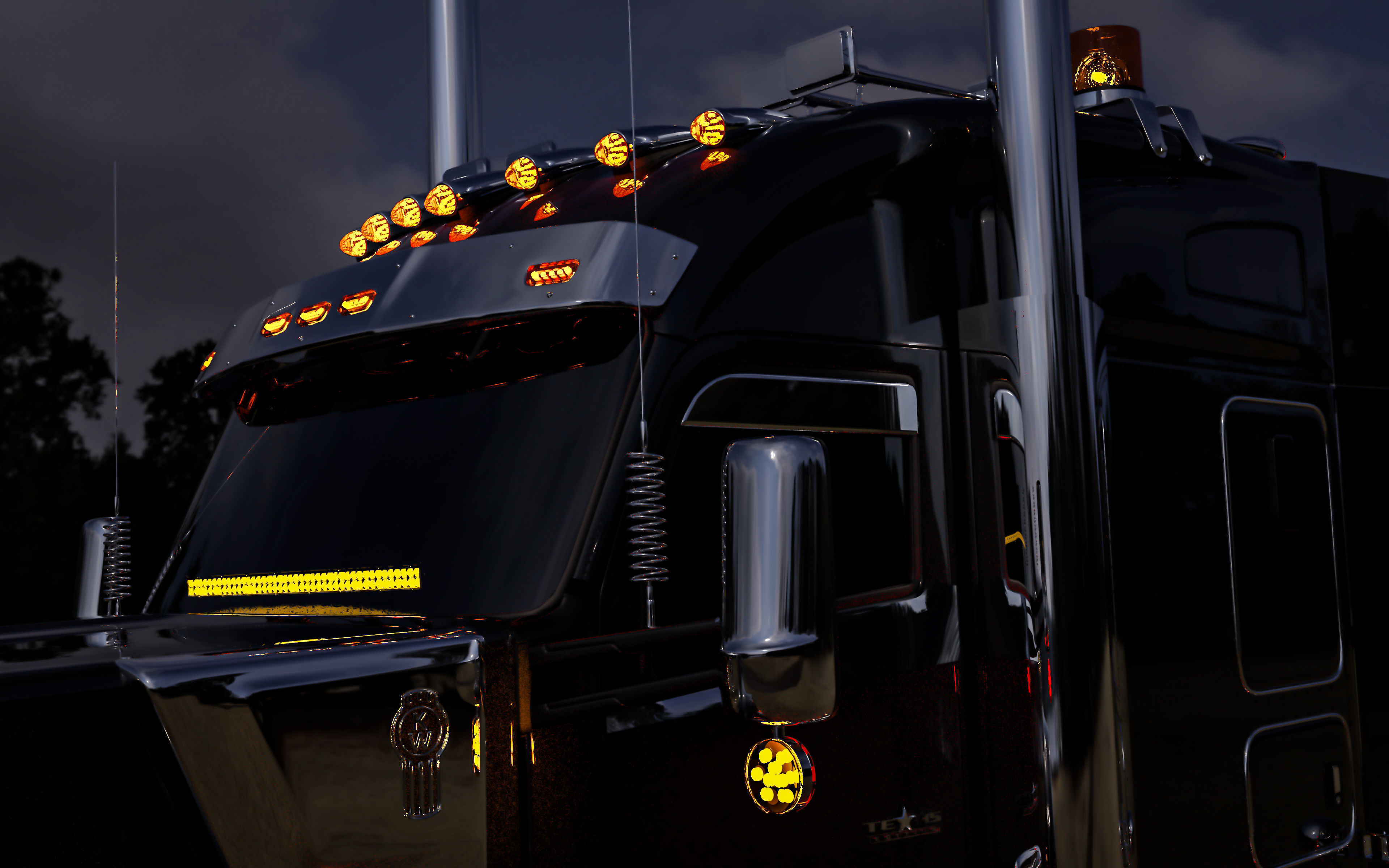 Kenworth W990 Custom 3D Model  3D model_7