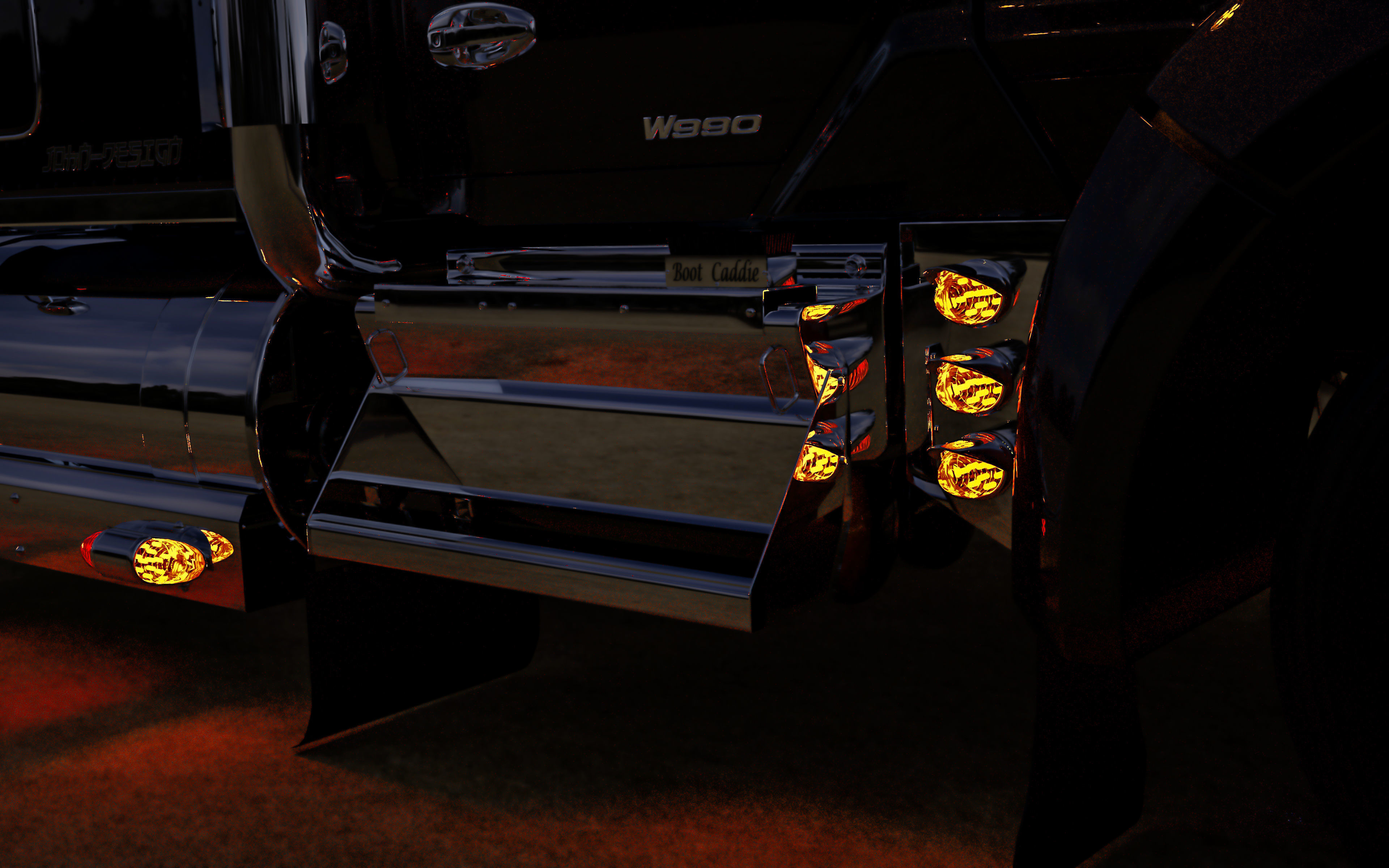 Kenworth W990 Custom 3D Model  3D model_5