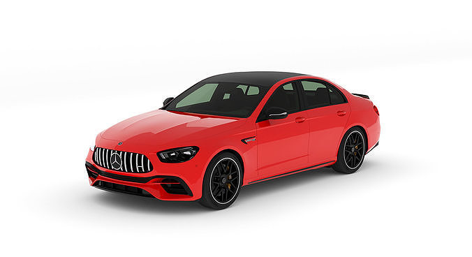 Mercedes-AMG E63 S 2022 Free low-poly 3D model