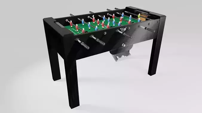 Football Soccer Table - 3d Model 3D model