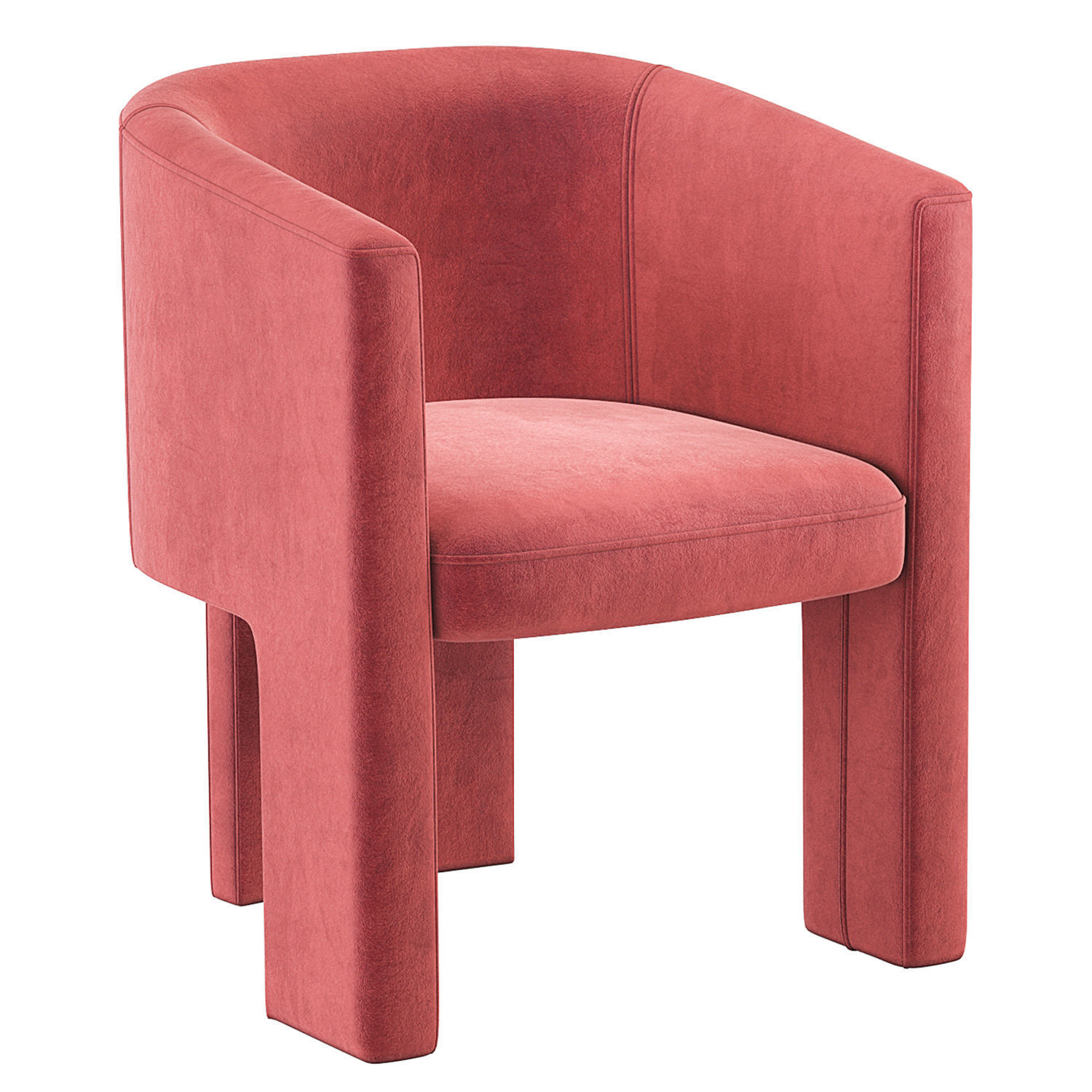 Coco Republic Phoenix Dining Chair 3D model_5