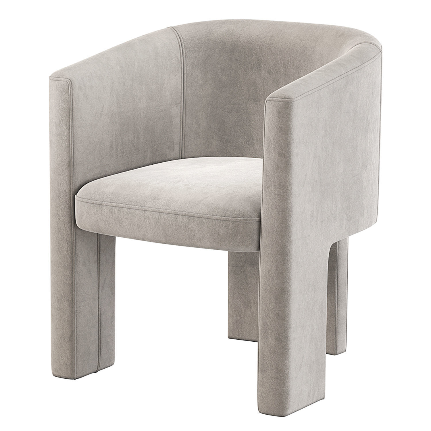 Coco Republic Phoenix Dining Chair 3D model_7