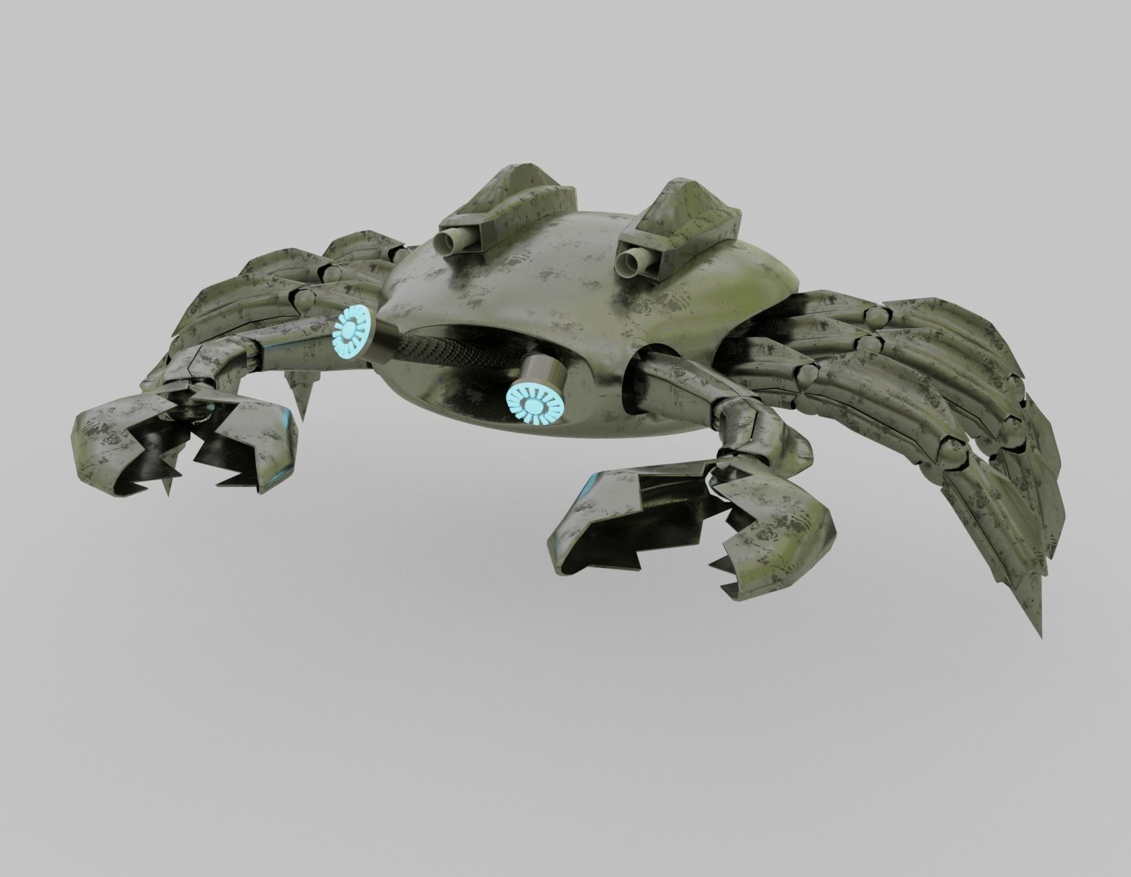 ROBOT CRAB 3D model_3