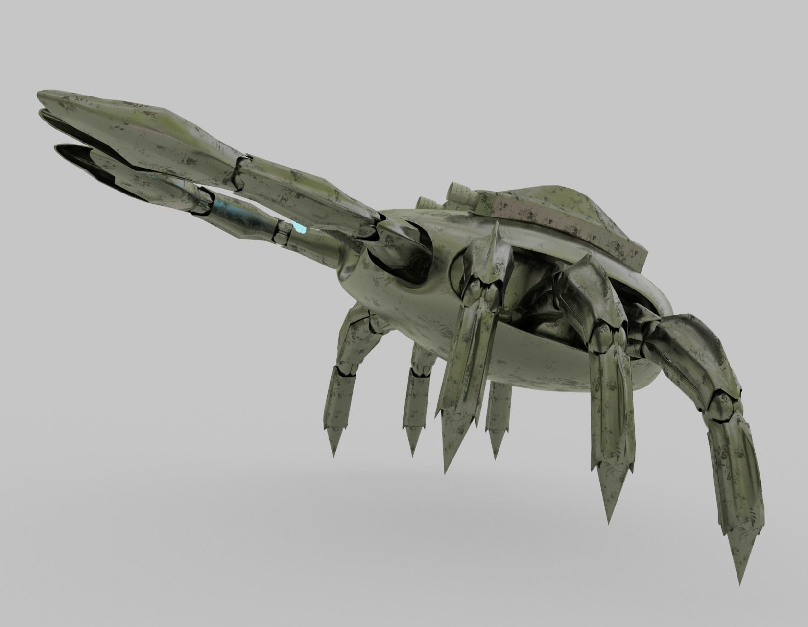 ROBOT CRAB 3D model_4