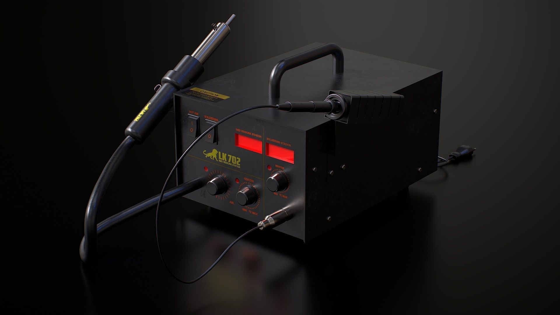 SMD REWORK STATION SOLDERING STATION 3D model_3