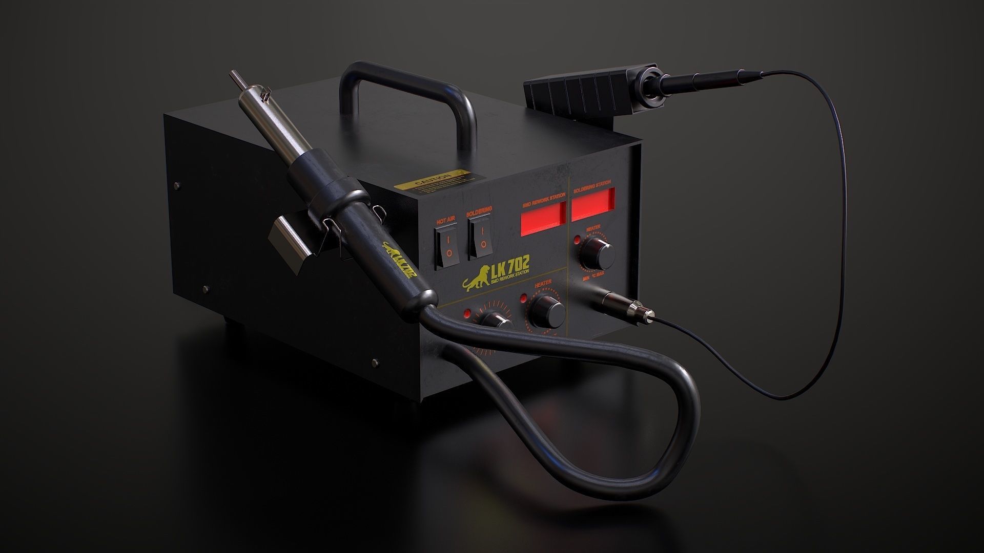 SMD REWORK STATION SOLDERING STATION 3D model_2