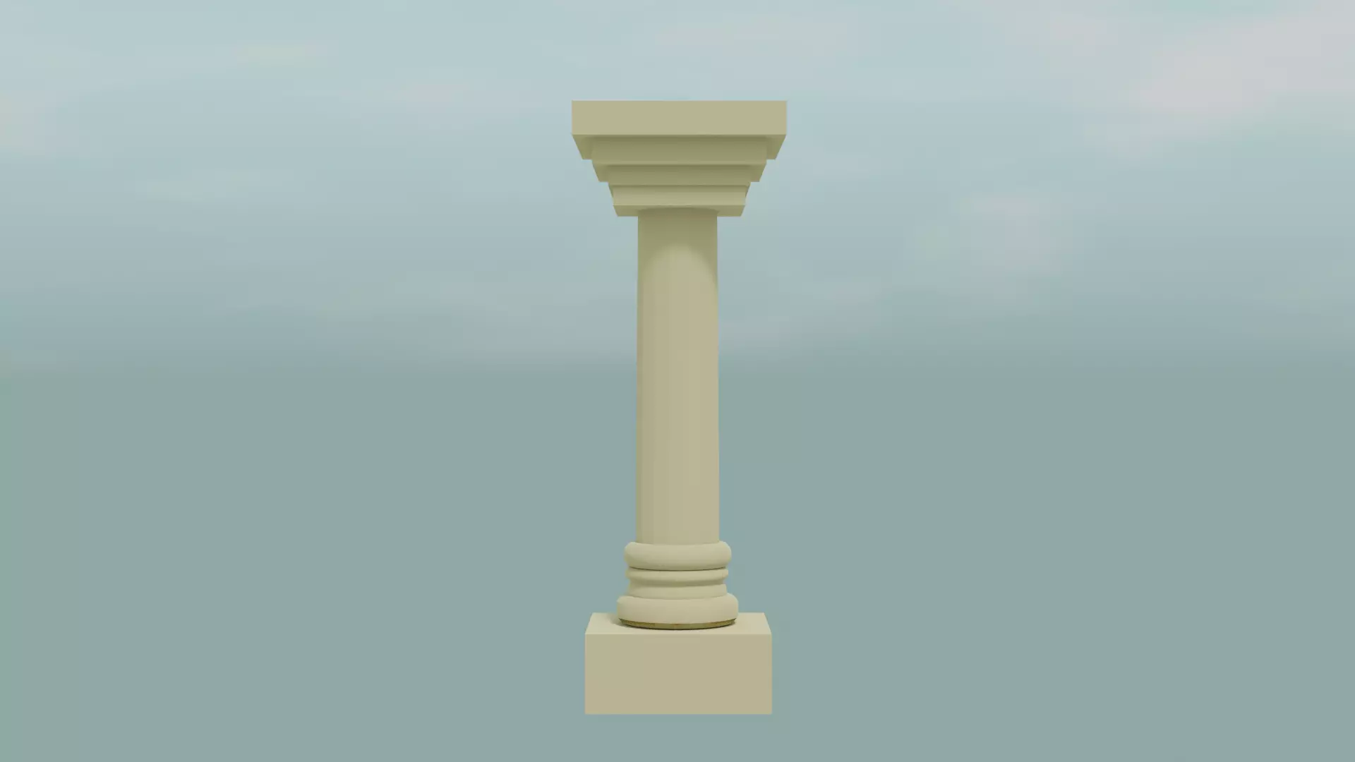 Ancient Greek Columns Free low-poly 3D model