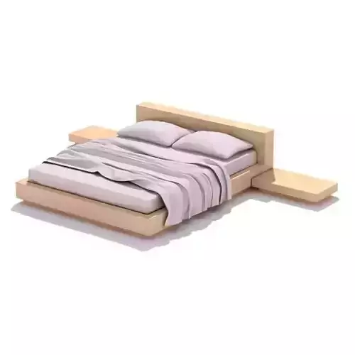 Wooden Bed