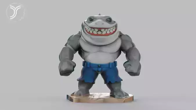 King Shark 3d model