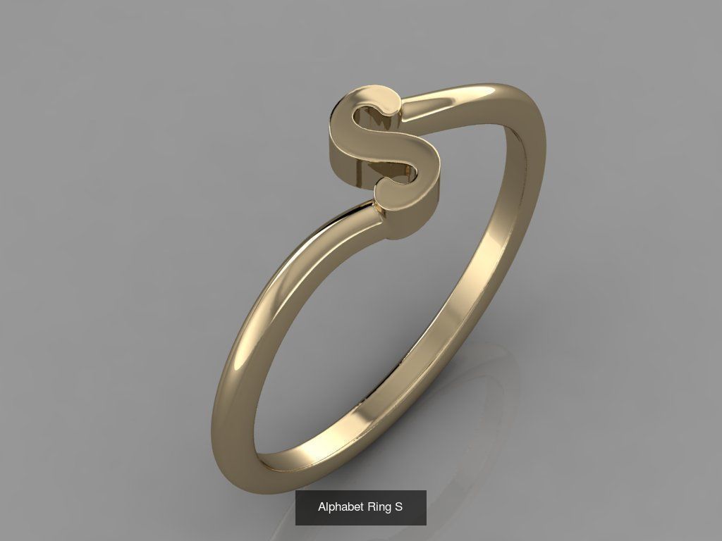 Alphabet Rings Collection _24