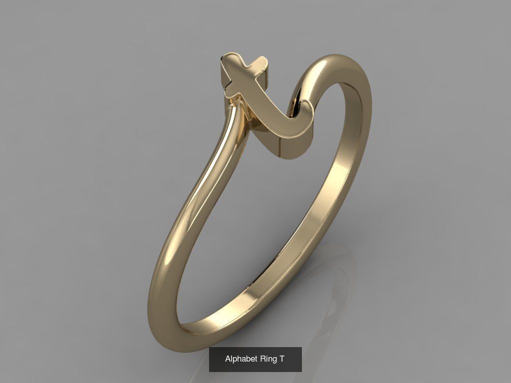Alphabet Rings Collection _25