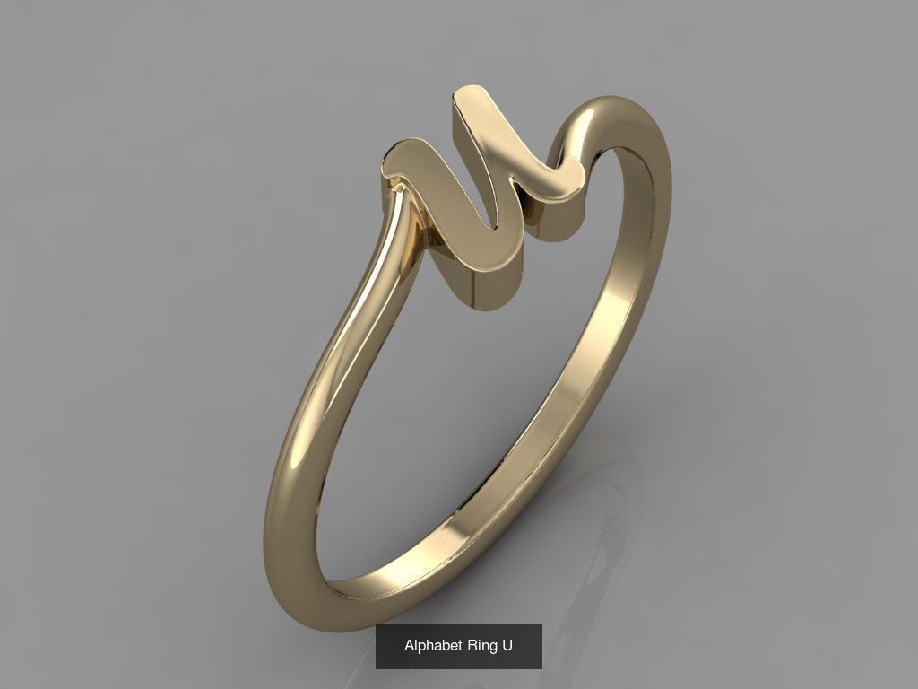Alphabet Rings Collection _26