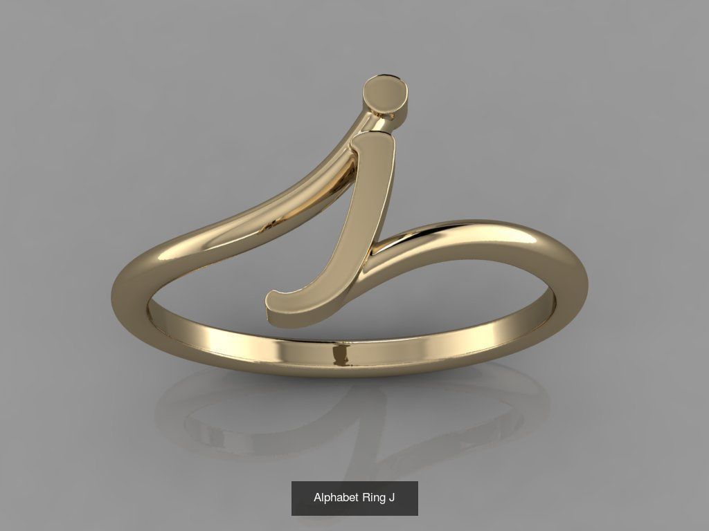 Alphabet Rings Collection _15
