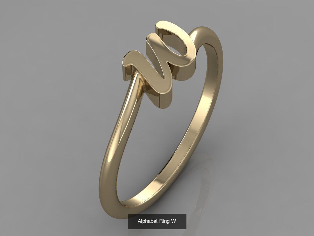 Alphabet Rings Collection _28
