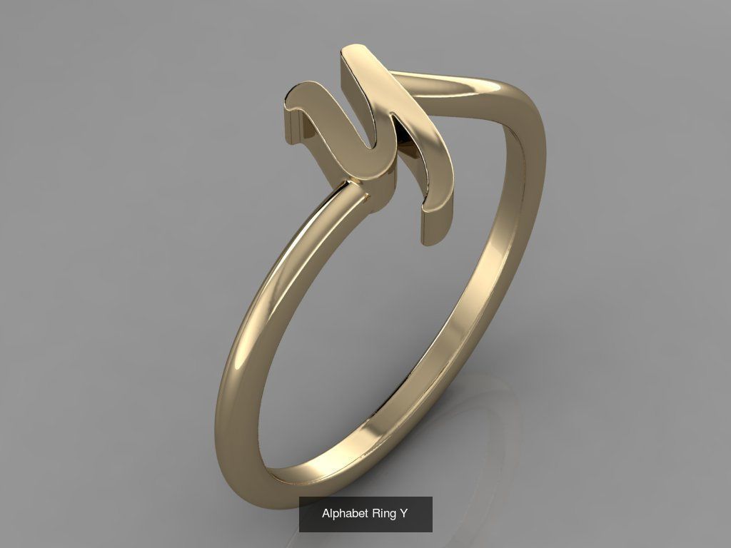Alphabet Rings Collection _30
