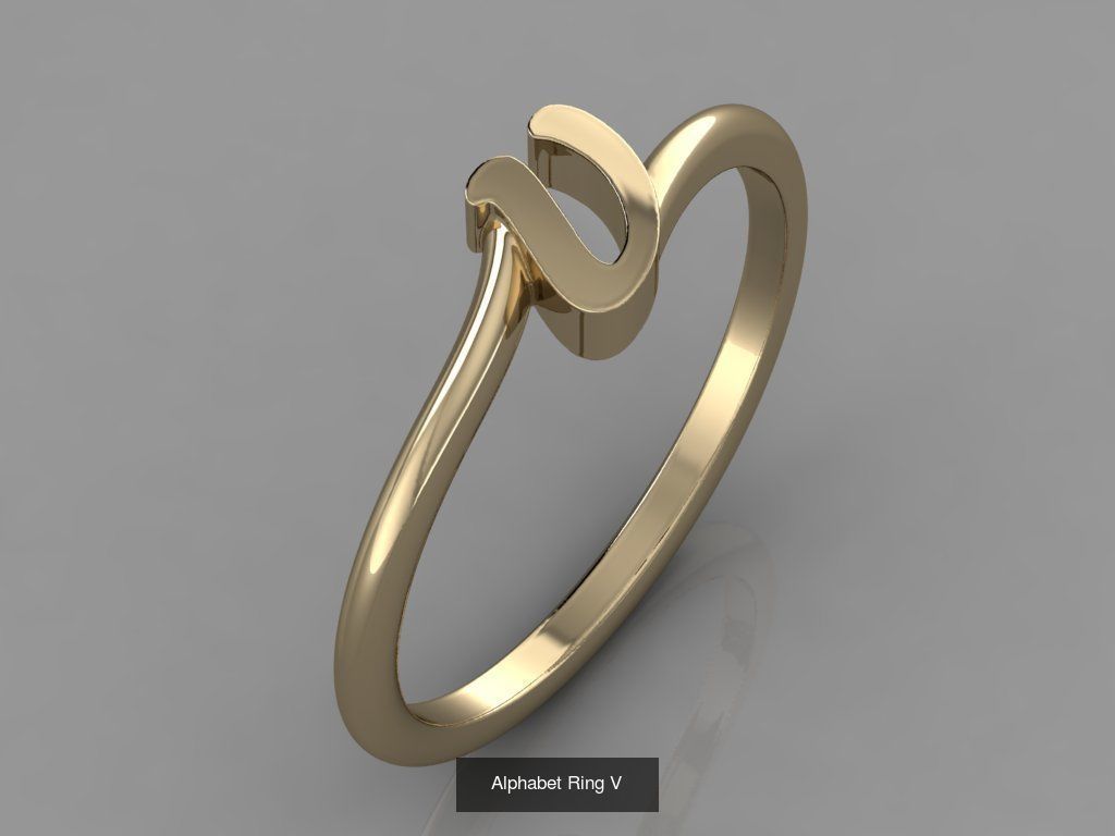 Alphabet Rings Collection _27