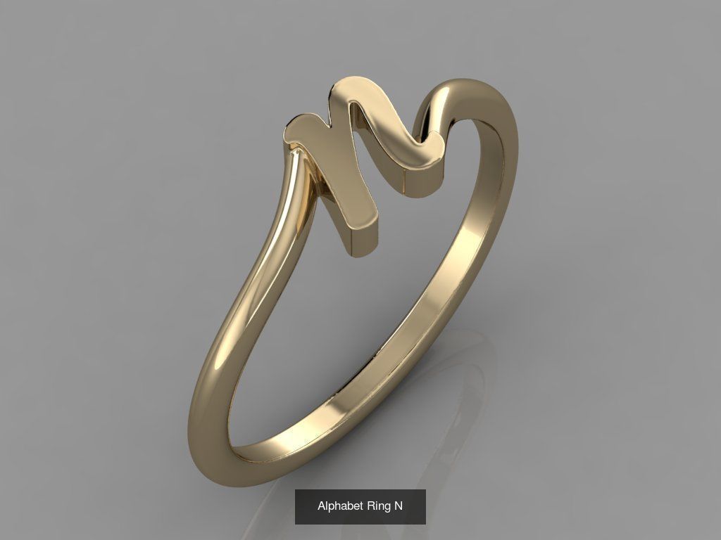 Alphabet Rings Collection _19