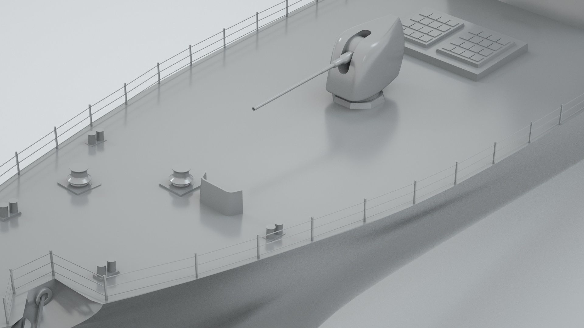 Arleigh Burke Class Destroyer 3D model_3