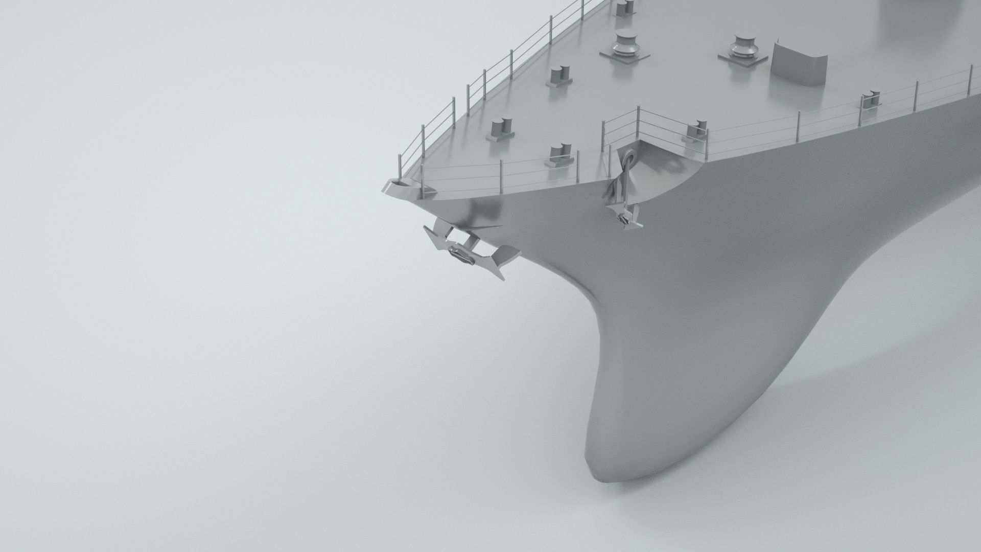 Arleigh Burke Class Destroyer 3D model_2