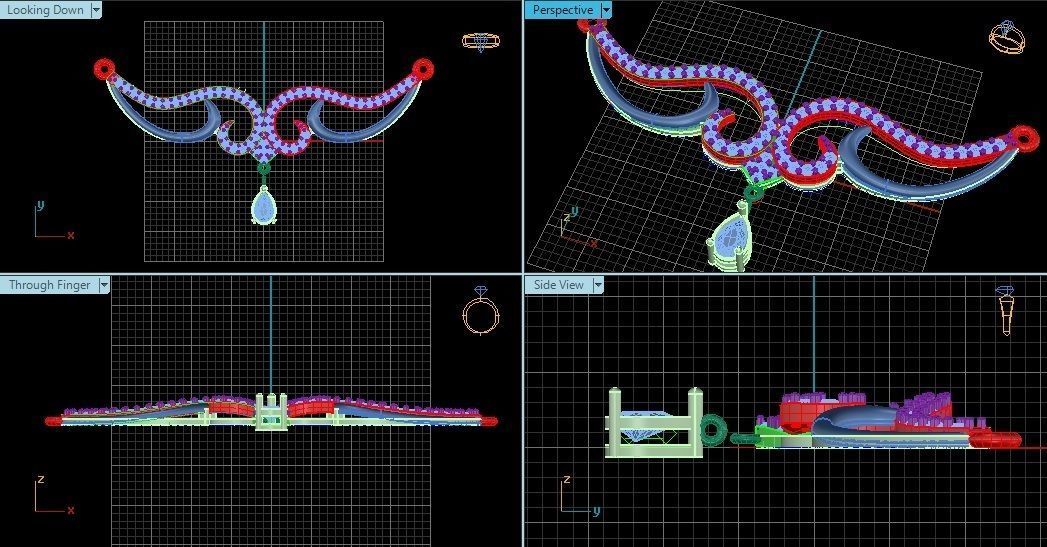 Jewelry Pendant 3D model 3D model_4