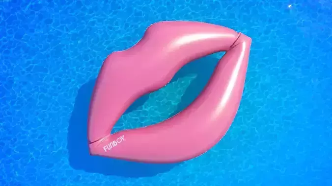 Funboy lips17 pink lip inflatable