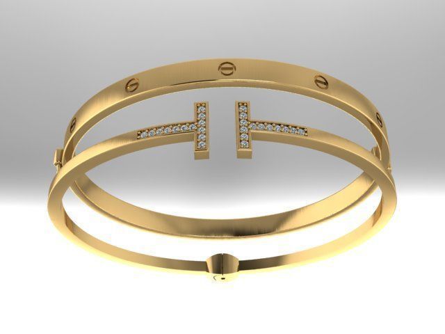 Bracelet Fashion 3D print model_3
