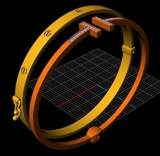 Bracelet Fashion 3D print model_7