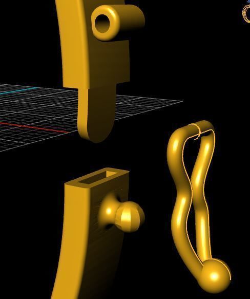 Bracelet Fashion 3D print model_11