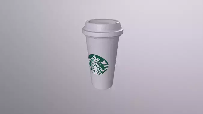 Glass of starbucks