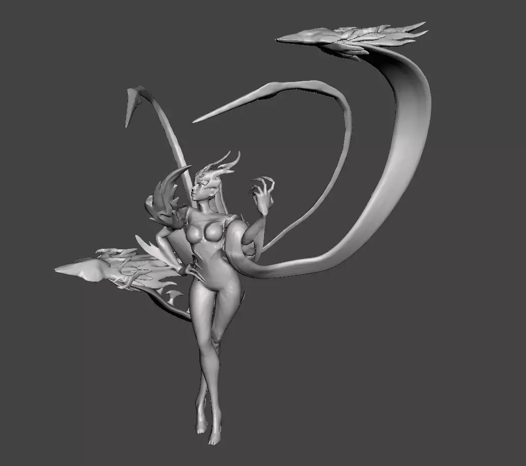 Coven Evelynn 3D Model 3D print model
