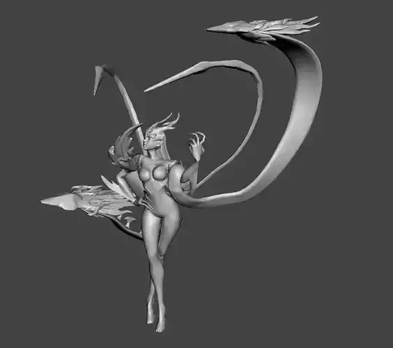 Coven Evelynn 3D Model