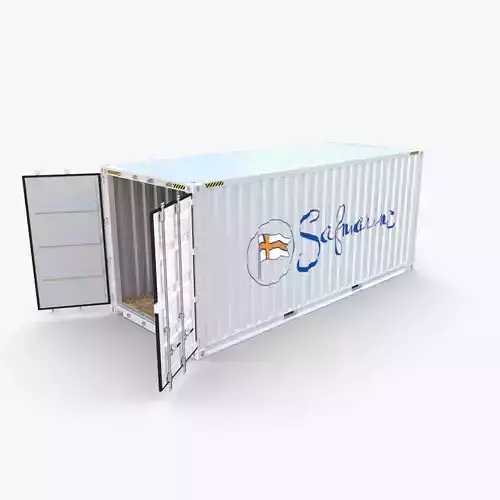 20ft Shipping Container Safmarine v1