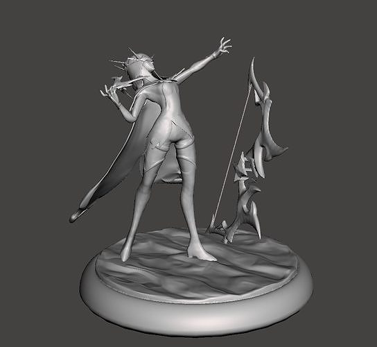 Coven Ashe 3D Model 3D print model