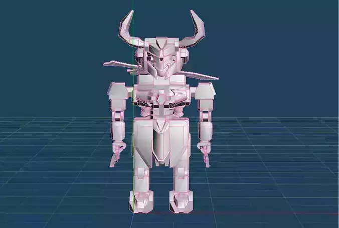 Robots Mecha SD Buffalo - CR 09