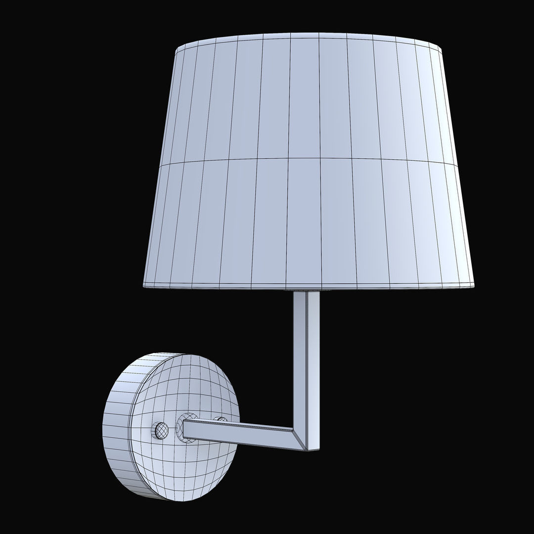 Lampatron stem wall 3D model_2