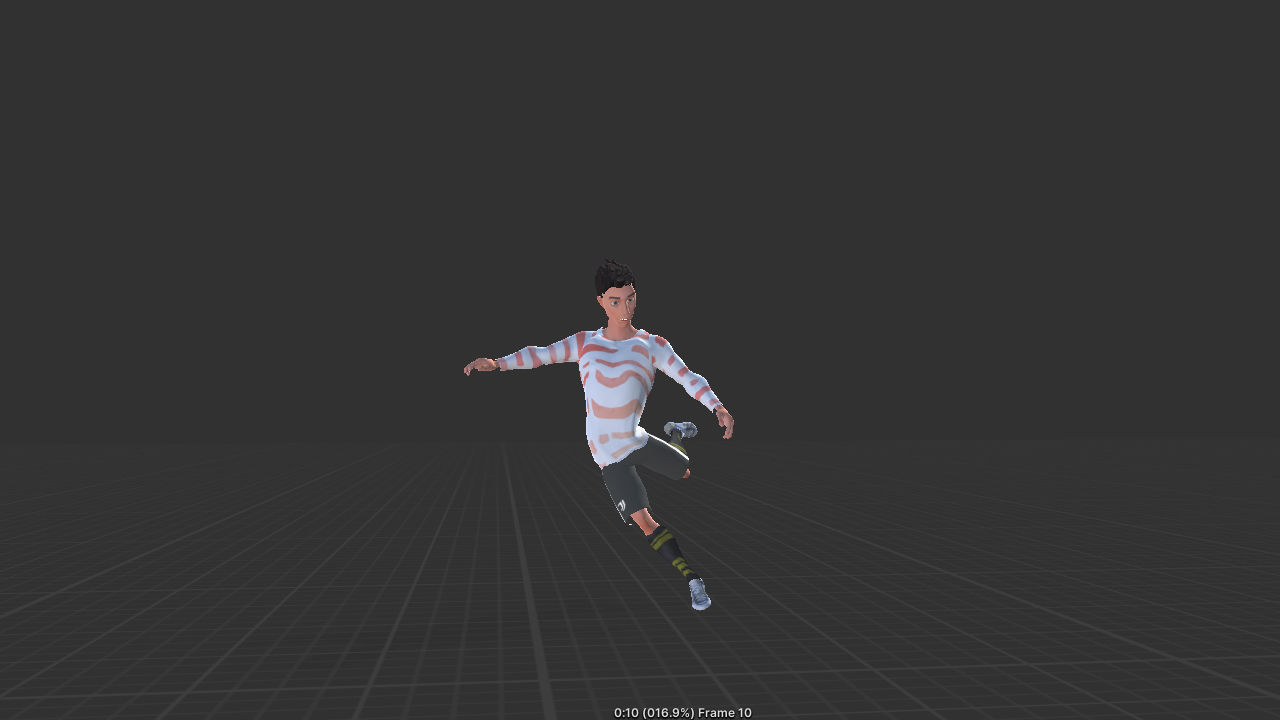 Soccer Animations 3D model_2