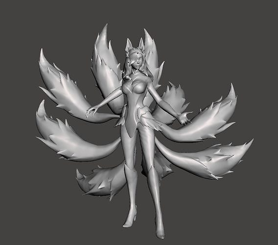 Coven Ahri 3D Model 3D print model