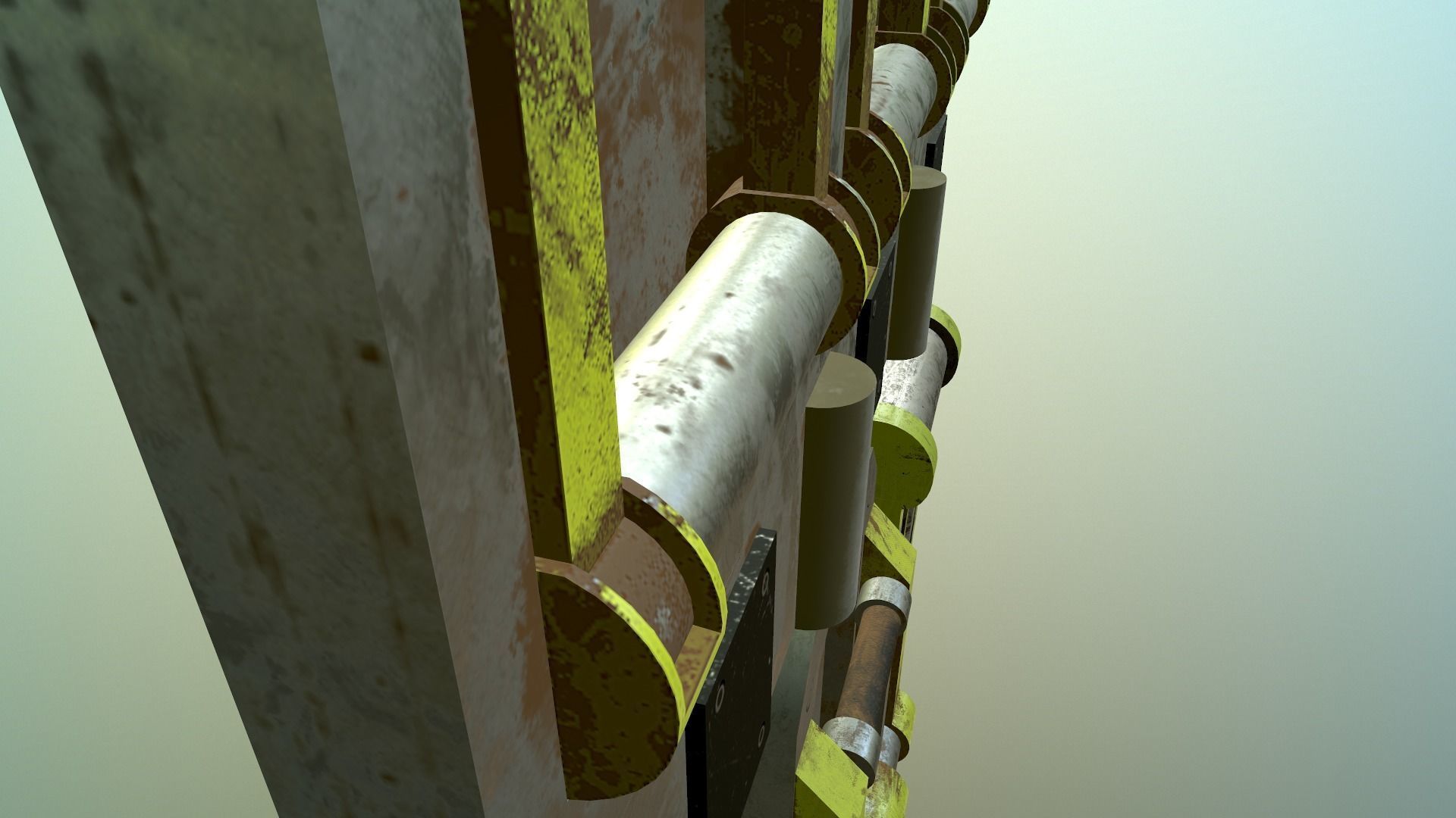 4 electric switches Free low-poly 3D model_4